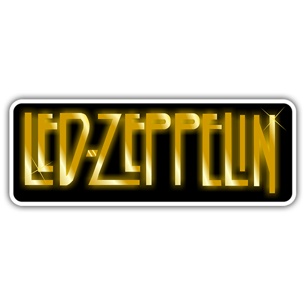 Aufkleber: Led Zeppelin Logo