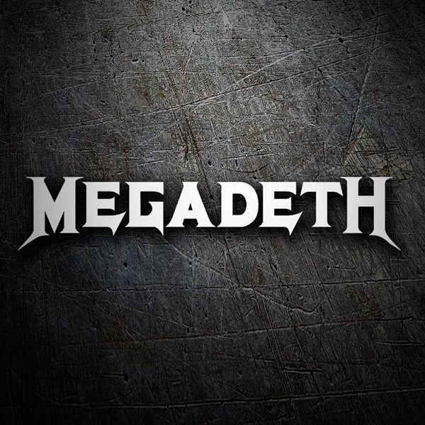 Aufkleber: Megadeth
