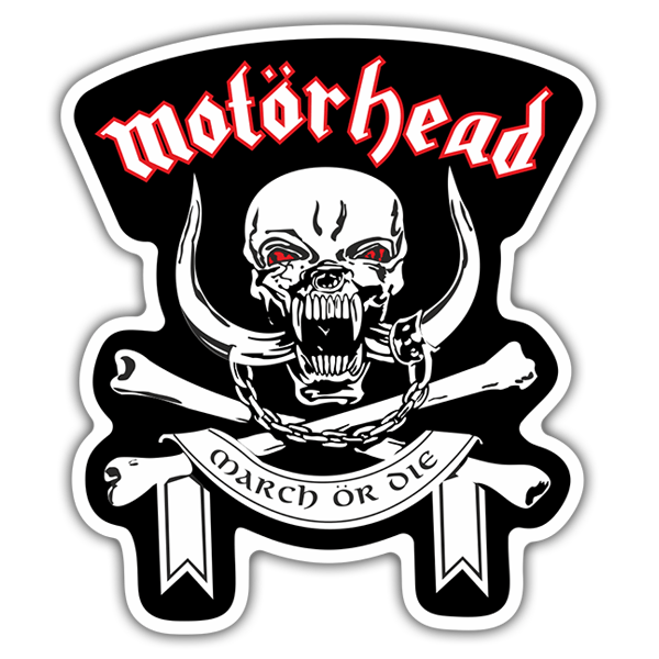 Aufkleber: Motörhead March ör Die
