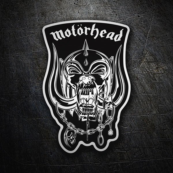 Aufkleber Motörhead - Snaggletooth Schwarz