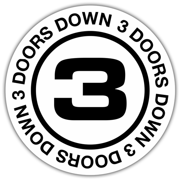 Aufkleber: 3 Doors Down