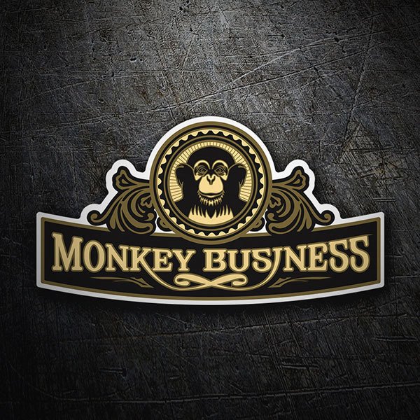 Aufkleber: The Black Eyed Peas - Monkey Business