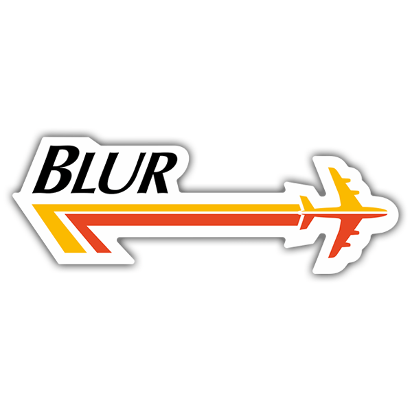 Aufkleber: Blur