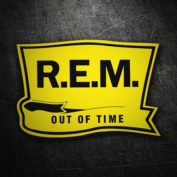 Aufkleber: R.E.M. - Out of Time