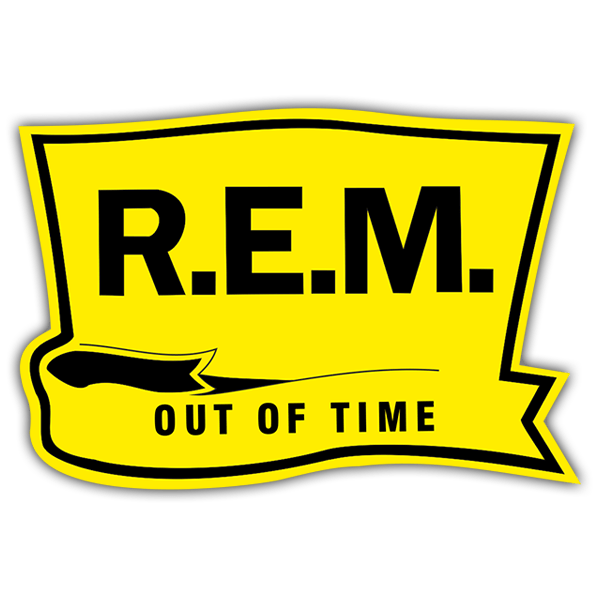 Aufkleber: R.E.M. - Out of Time