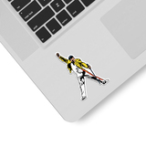 Aufkleber: Freddie Mercury mit Gelber Jacke 4