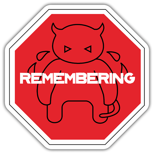 Aufkleber: Radiohead Remembering