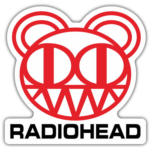 Aufkleber: Radiohead Logo