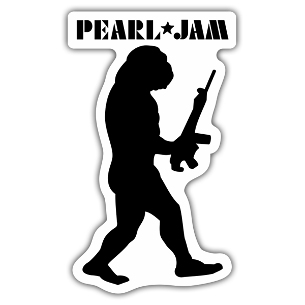 Aufkleber: Pearl Jam Desevolution