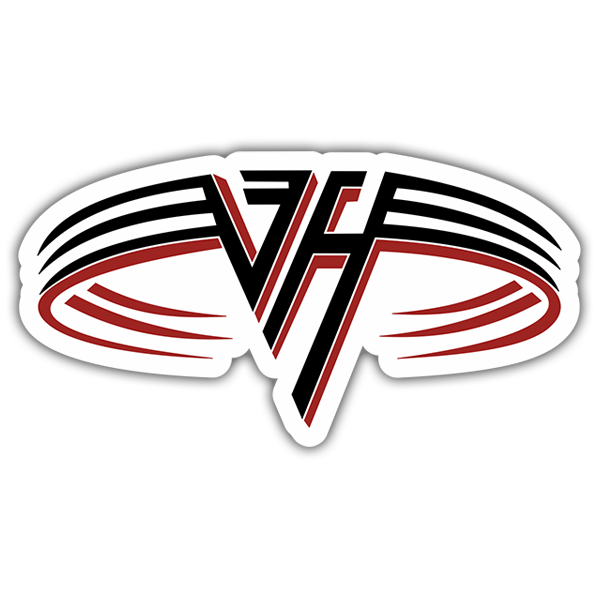 Aufkleber: Van Halen Logo
