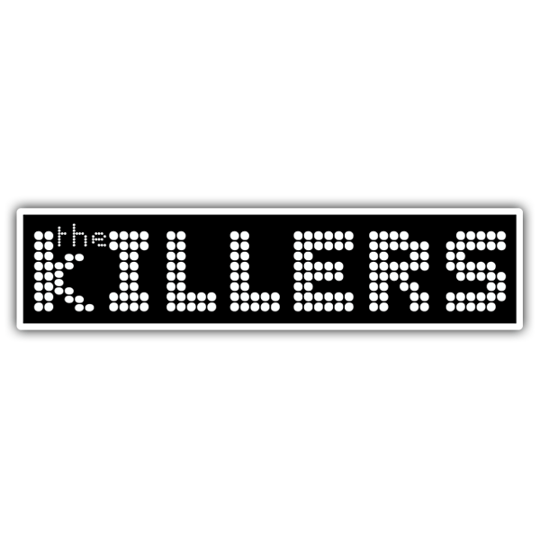 Aufkleber: The Killers