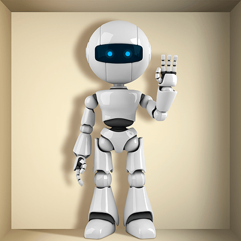 Wandtattoos: Nischen-Roboter