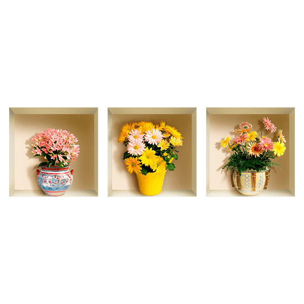 Wandtattoos: Nische Blumen
