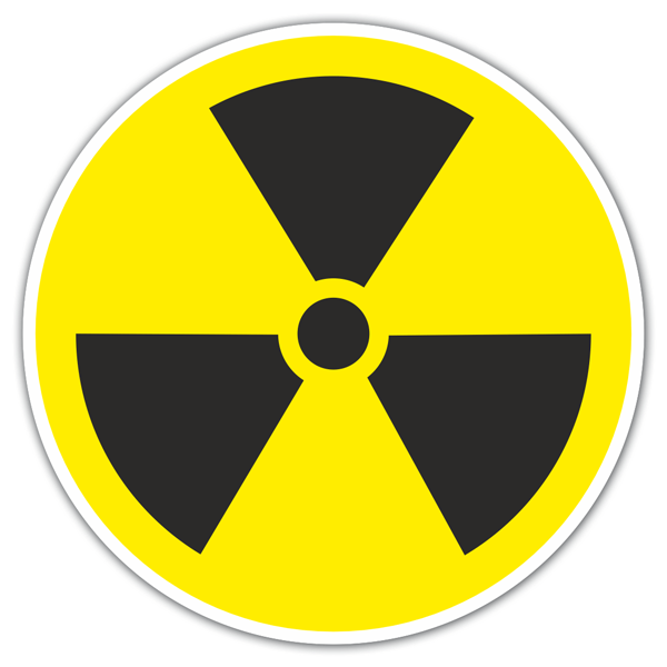 Aufkleber: Radioactive
