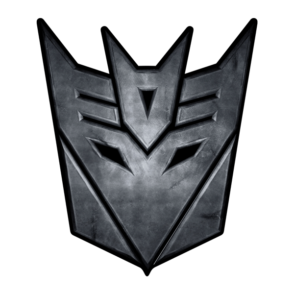 Aufkleber: Transformers Decepticon Logo