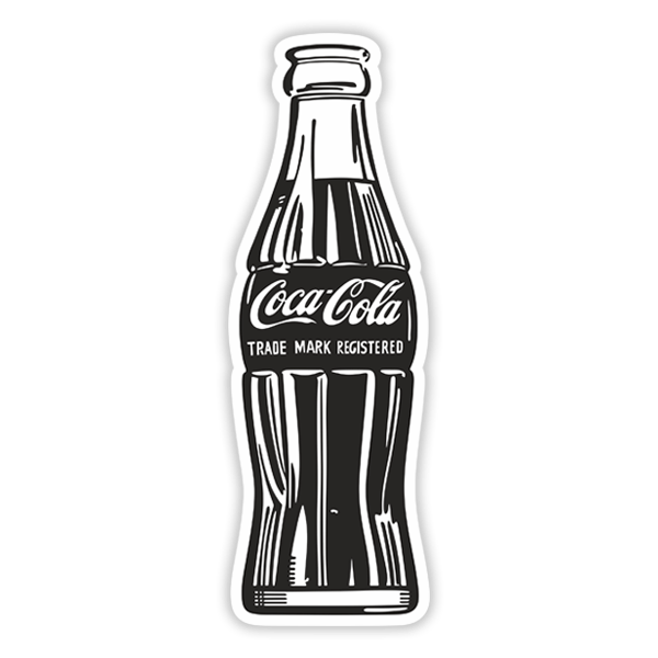 Aufkleber: Andy Warhol Coca Cola