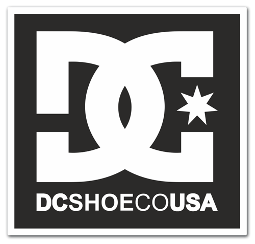 Aufkleber: DC Shoes USA