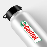 Aufkleber: Logotipo Castrol in Rot und Grün 5