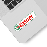 Aufkleber: Logotipo Castrol in Rot und Grün 6