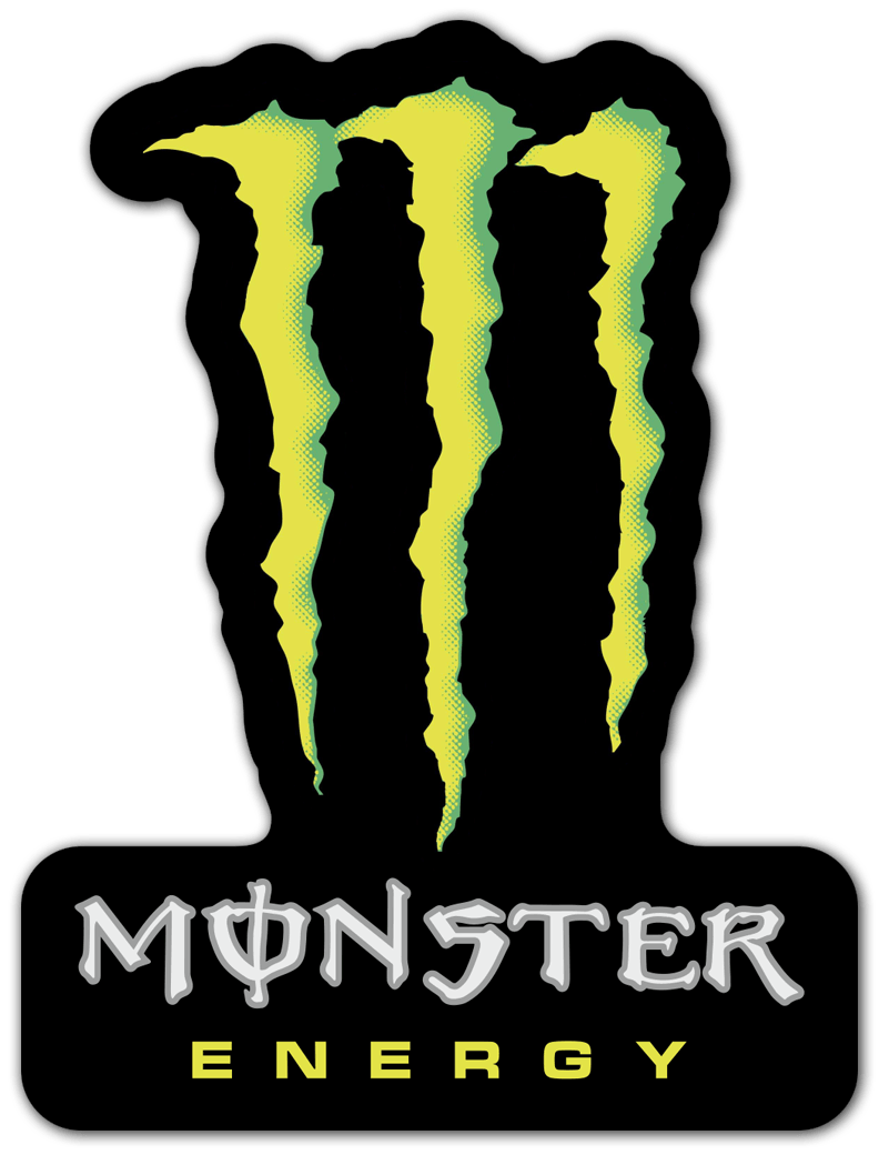 Aufkleber: Monster Energy 3
