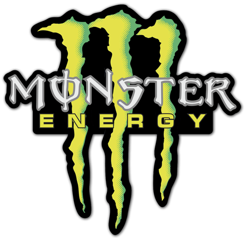 Aufkleber: Monster Energy 5