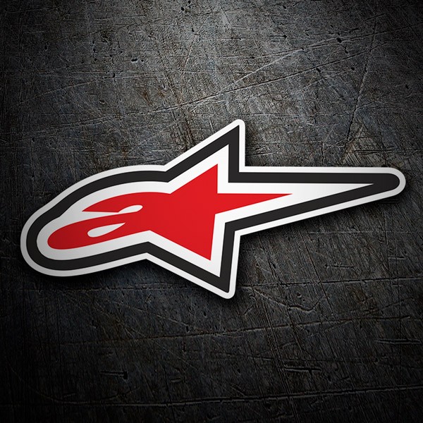 Aufkleber: Alpinestars Logo 2