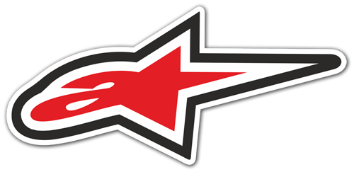 Aufkleber: Alpinestars Logo 2