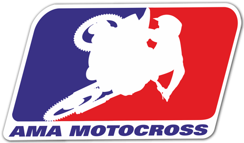 Aufkleber: Ama Motocross