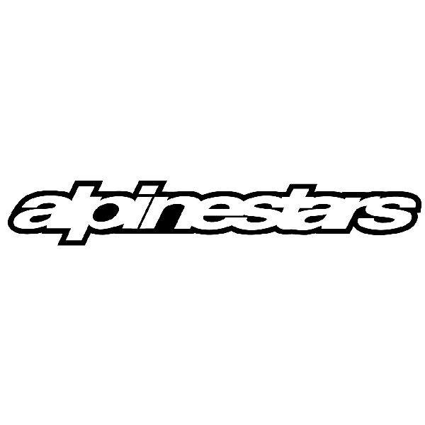 Aufkleber: Alpinestars moto