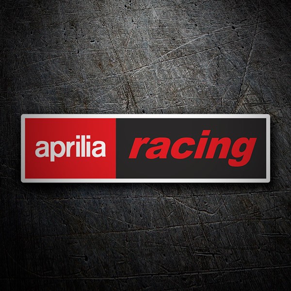 Aprilia racing - Aufkleber (2 Stk)
