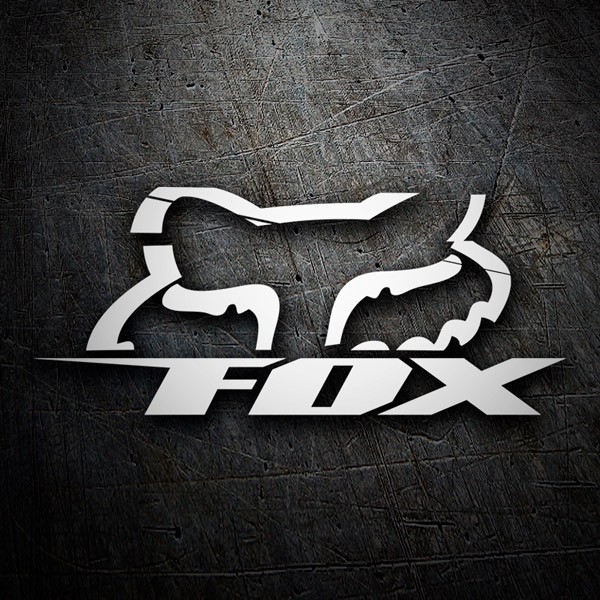 Aufkleber: Fox logo 1