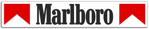 Aufkleber: Marlboro klassische