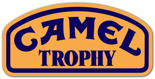 Aufkleber: Camel Trophy rally