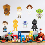 Kinderzimmer Wandtattoo: Star Wars-Kit 4
