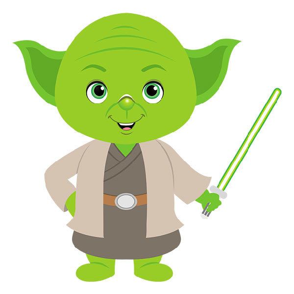 Kinderzimmer Wandtattoo: Yoda