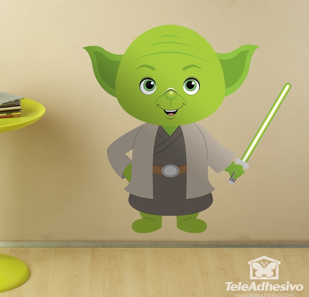 Kinderzimmer Wandtattoo: Yoda