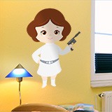 Kinderzimmer Wandtattoo: Prinzessin Leia 3