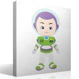 Kinderzimmer Wandtattoo: Buzz Lightyear, Spielzeuggeschichte 4