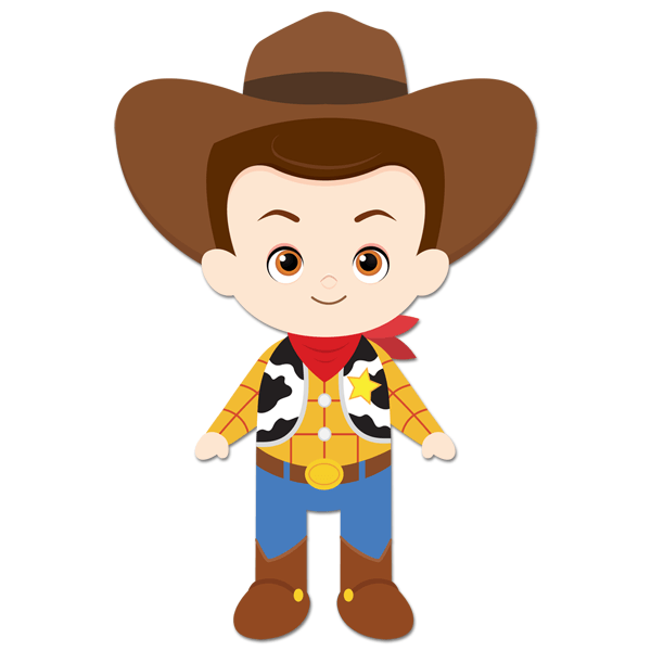 Kinderzimmer Wandtattoo: Sheriff Woody, Toy Story