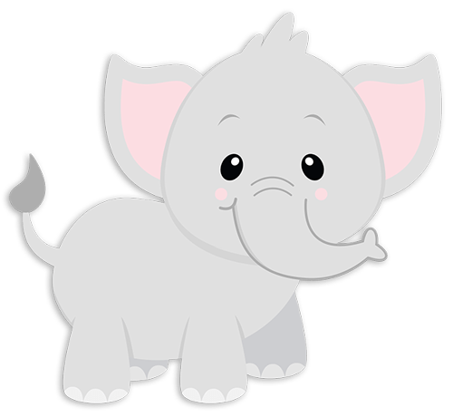 Kinderzimmer Wandtattoo: Elefant Jumbo