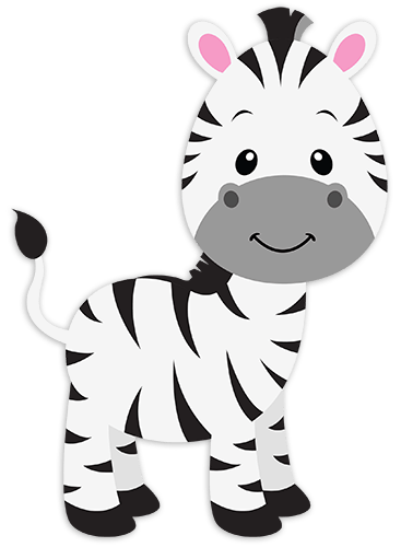 Kinderzimmer Wandtattoo: Zebra kind