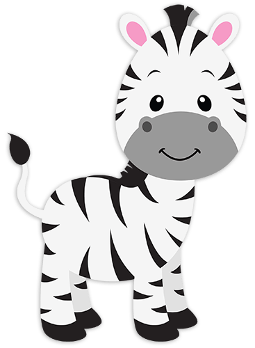 Kinderzimmer Wandtattoo: Zebra Zoe