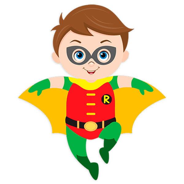 Kinderzimmer Wandtattoo: Robin fliegt