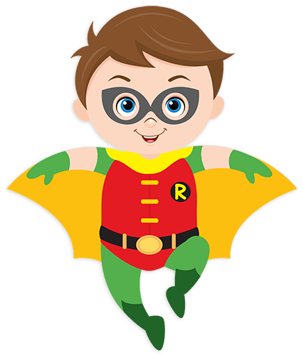 Kinderzimmer Wandtattoo: Robin Fliegen