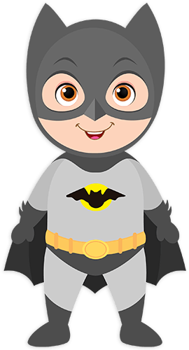 Kinderzimmer Wandtattoo: Batman