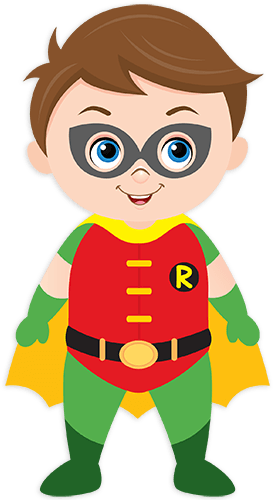 Kinderzimmer Wandtattoo: Robin stehen