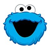 Kinderzimmer Wandtattoo: Monster-Cookies-lachen 6