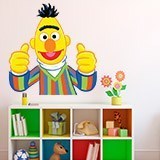 Kinderzimmer Wandtattoo: Bert des Sesamstraße 3
