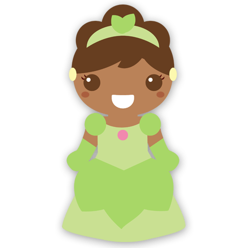 Kinderzimmer Wandtattoo: Tiana