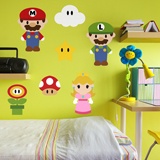 Kinderzimmer Wandtattoo: Kit Mario Bros 7